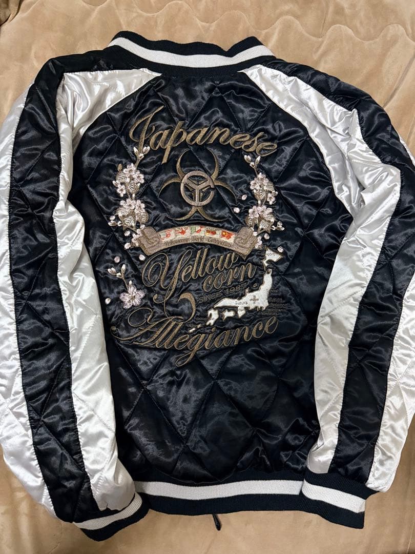 ２面用 Yellowcorn テーラー 別珍 日本限定スカジャン vintage