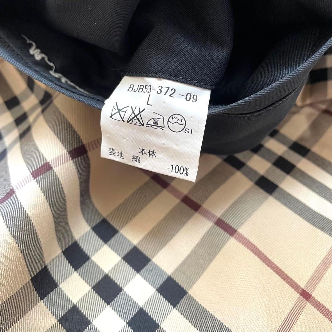 トレンチコート Burberry ブラック　ノバチェック