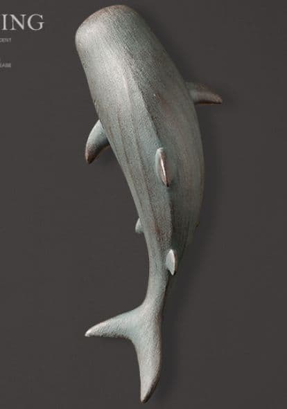 サメ 現代 欧風 美術品 工芸品  家に置物 贈り物をする 装飾品