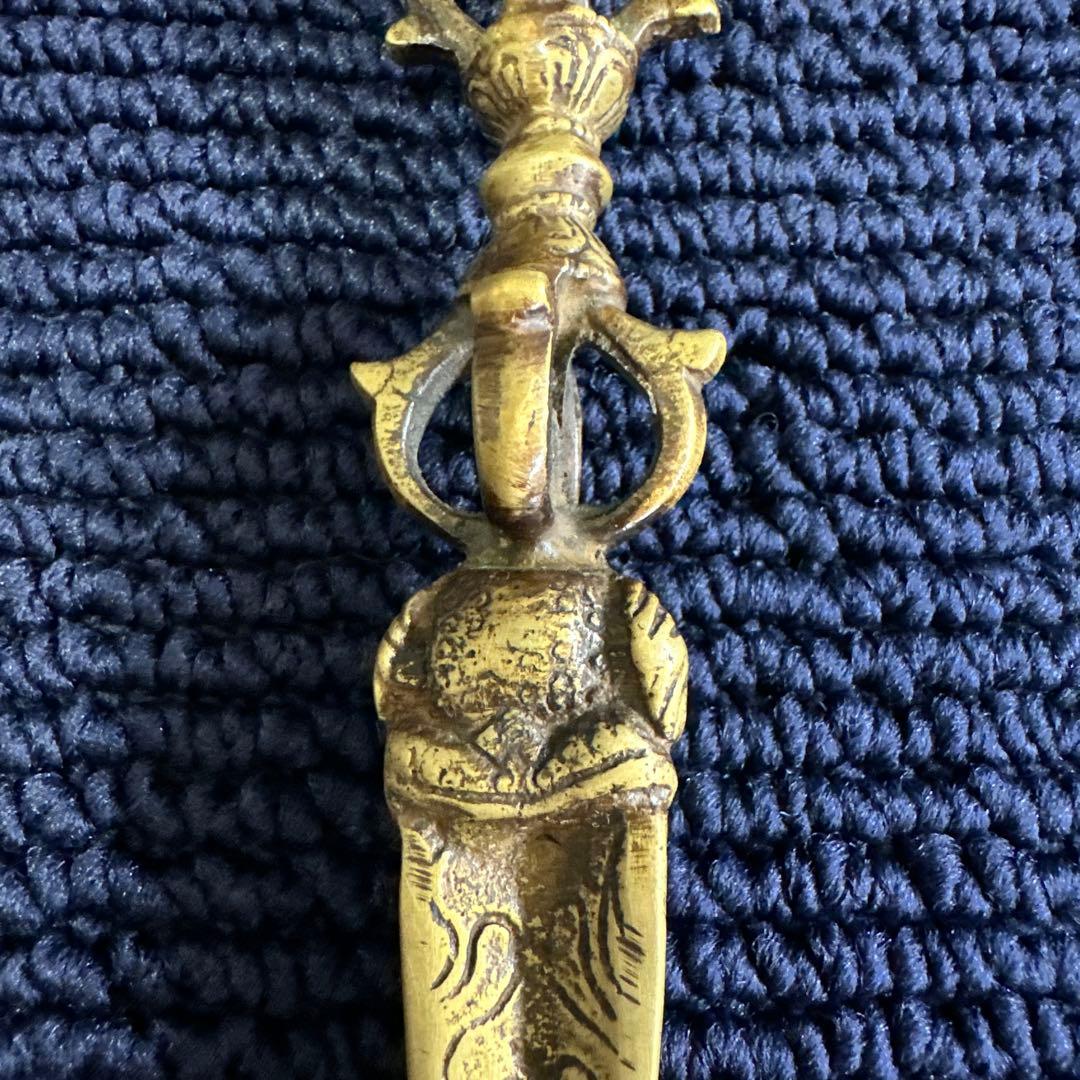 チベット プルパ 魔除け 独鈷杵 幸運