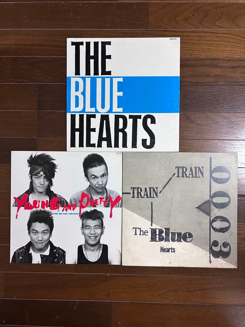 THE BLUE HEARTS 00年再発レコード3枚セット