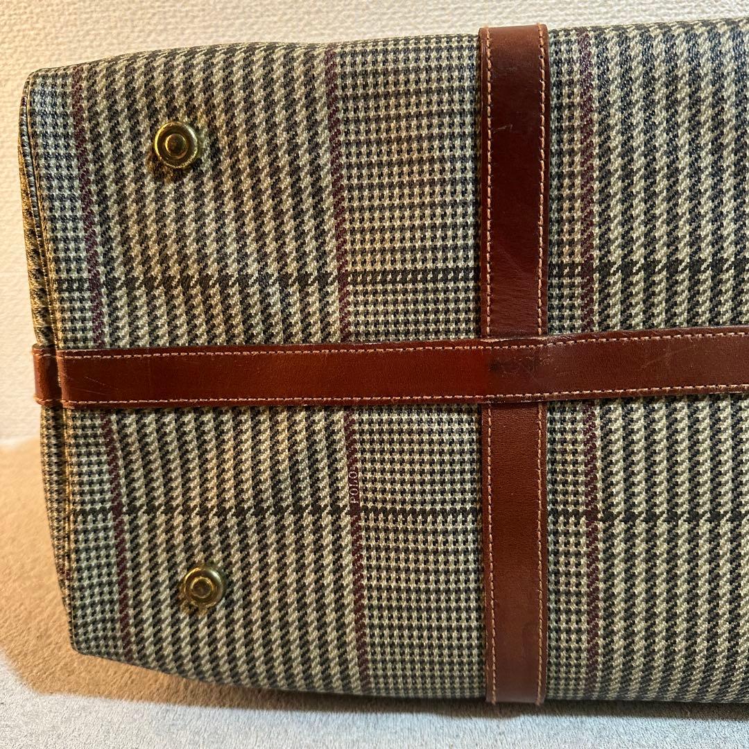 専用★美品✨大容量　54cm 2way ラルフローレン　ボストンバッグ　千鳥
