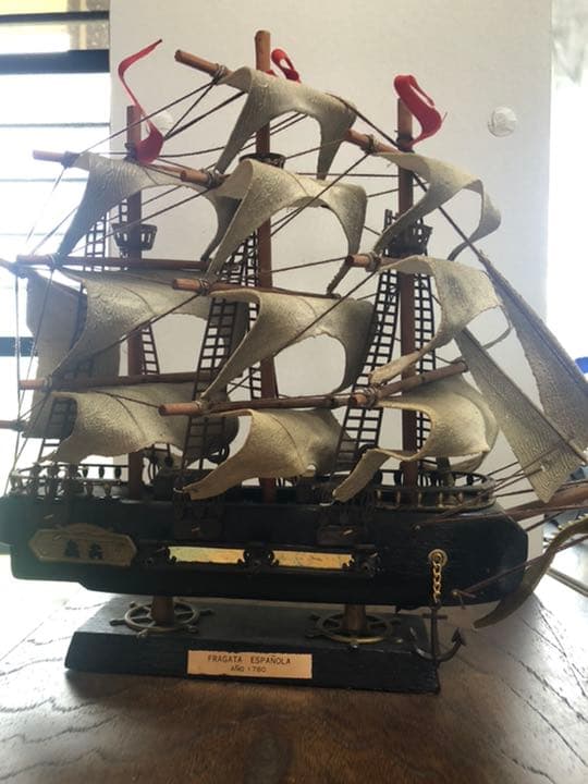 帆船　アンティーク