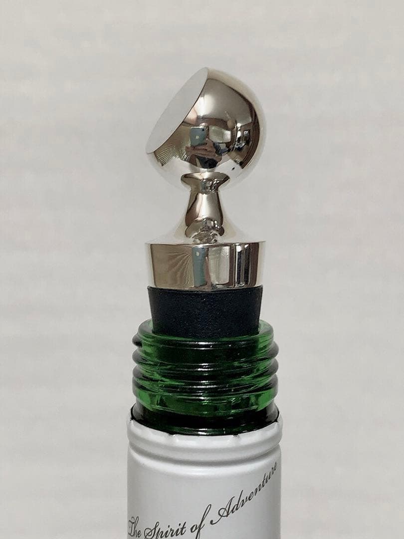 イタリア・イタルシルバー社製ボトルストッパー(密封栓) 純銀張り: ヴィンテージ