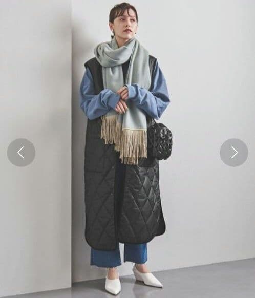 ユナイテッドアローズ UNITED ARROWS キルティング ロング