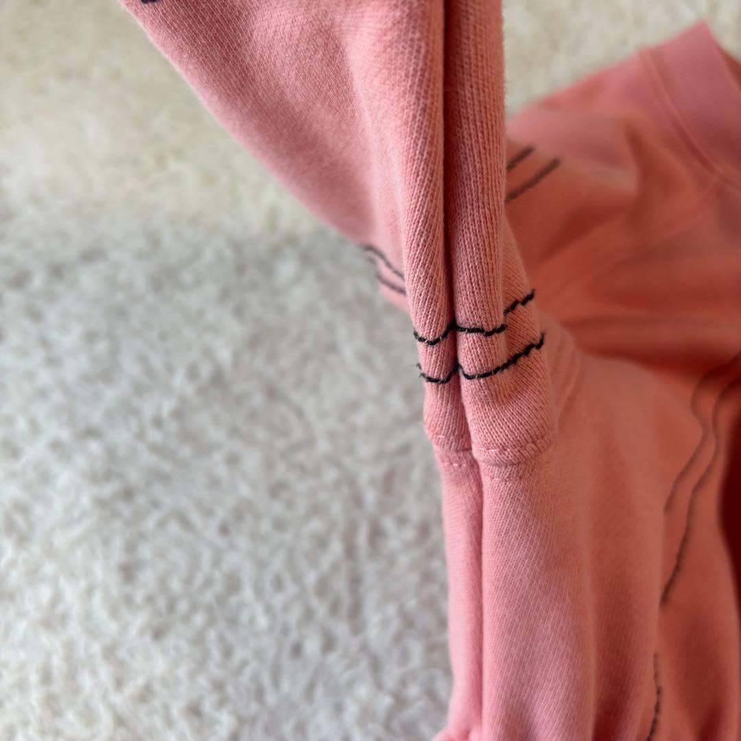 現行モデル BURBERRY ピンク ワンピース 6Y 116cm ロゴプリント