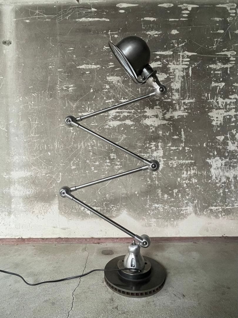 希少極上！JIELDE 4 bras ジェルデ ヴィンテージ ランプ フランス