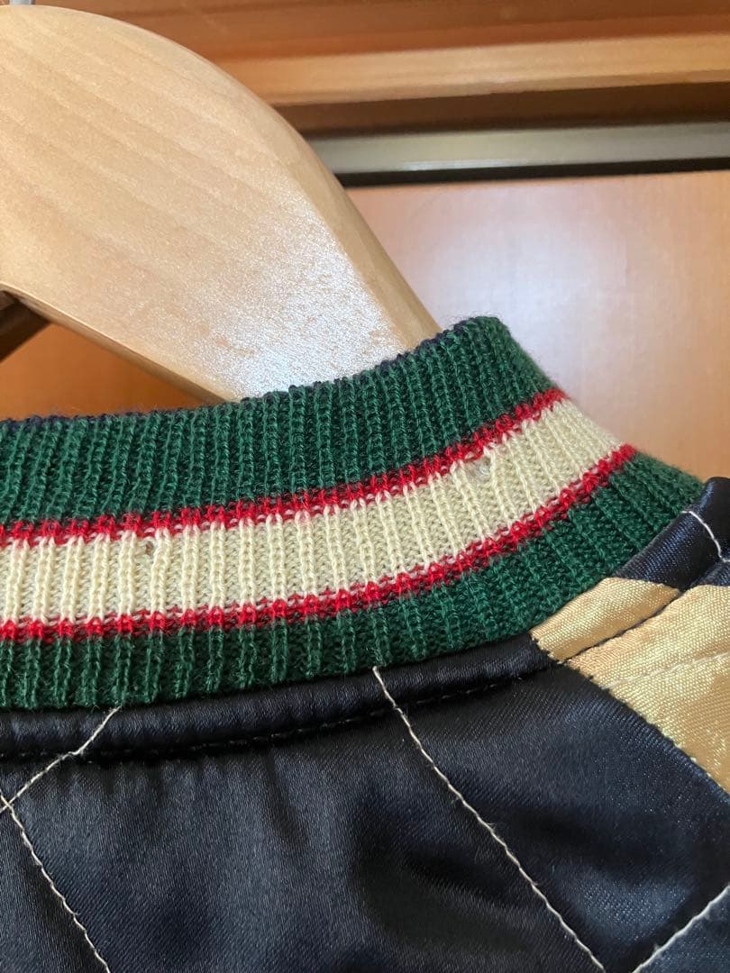 テーラー東洋 別珍 スカジャン 舞妓/鷲 /日本地図/龍　リバーシブル