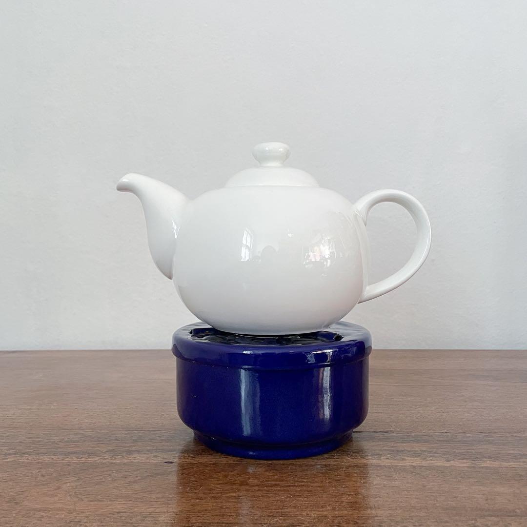 【ドイツ 琺瑯製のポットウォーマー】ミッドセンチュリー ヴィンテージ