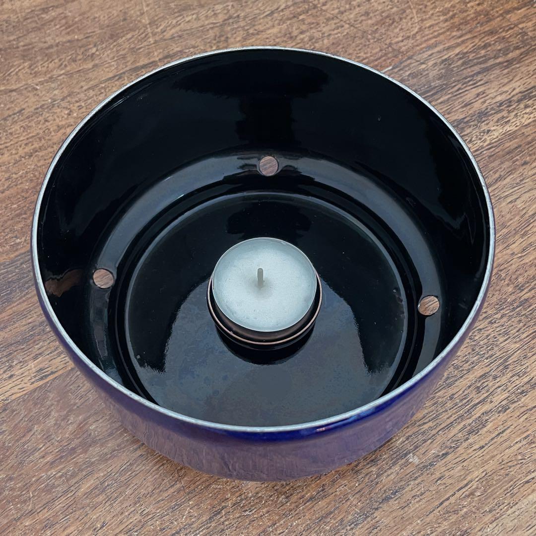 【ドイツ 琺瑯製のポットウォーマー】ミッドセンチュリー ヴィンテージ