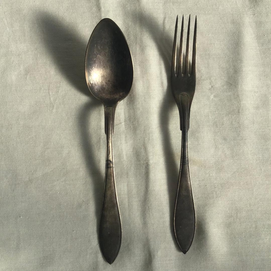 スプーン　フォーク　カトラリー　インテリア　アンティーク