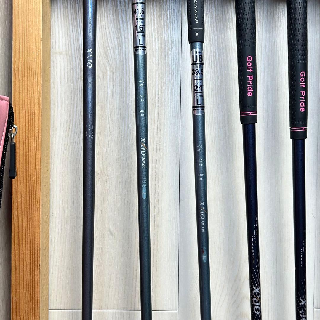 【レディース右】ダンロップ ゼクシオ パーリーゲイツ 初心者　ゴルフセット