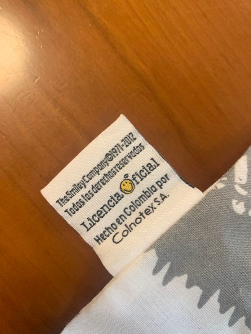 Smiley World スマイリーフェイス　大掛布団、枕カバー大中/1セット