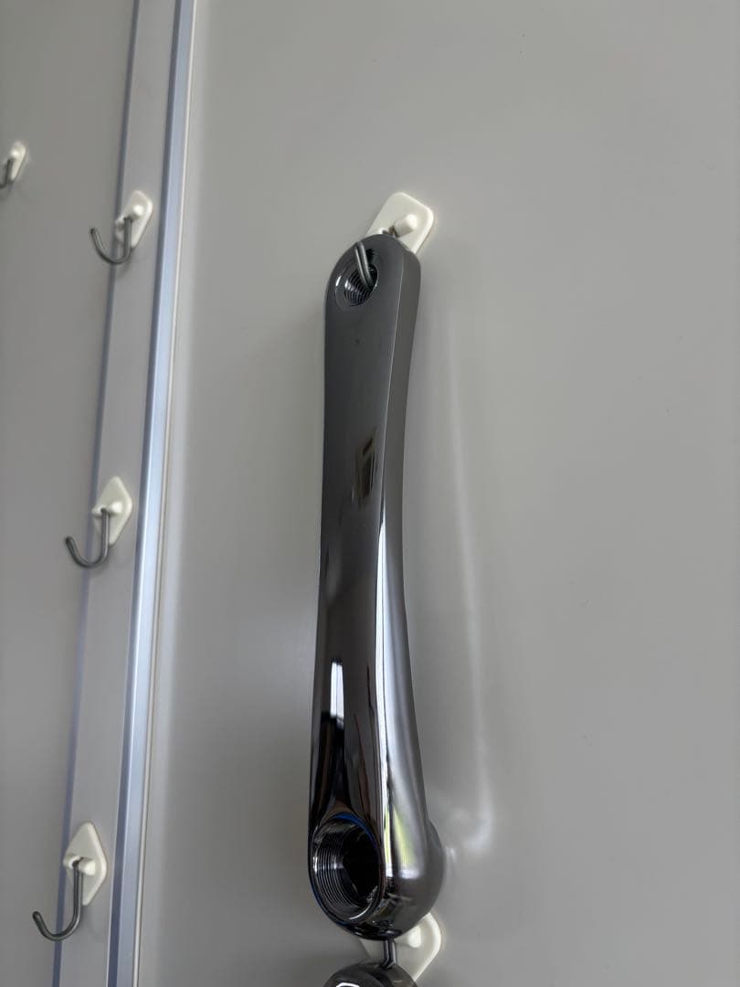 クランクセット クロームメッキ アルミニウム製