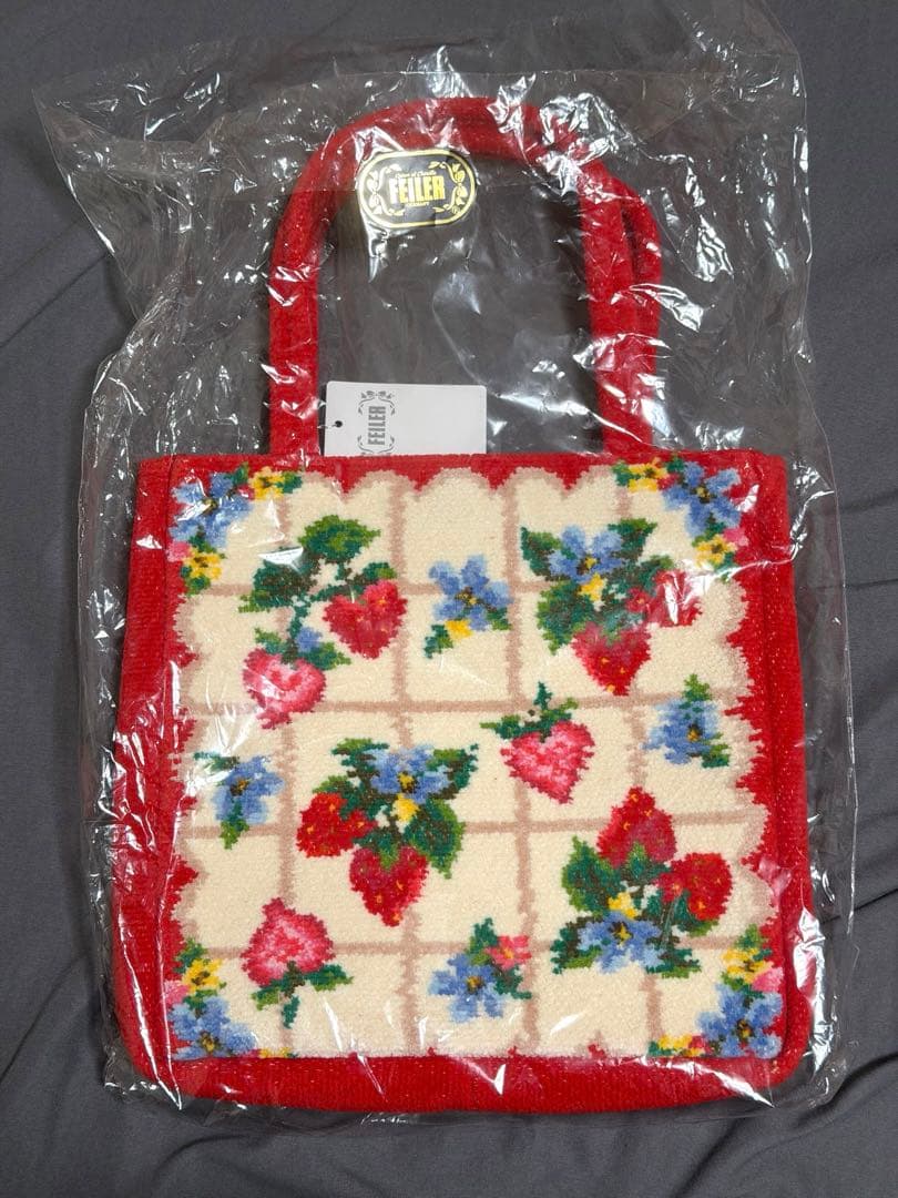 FEILER ストロベリーフィールドドゥティ ミニバッグ フェイラー　ラブラリー