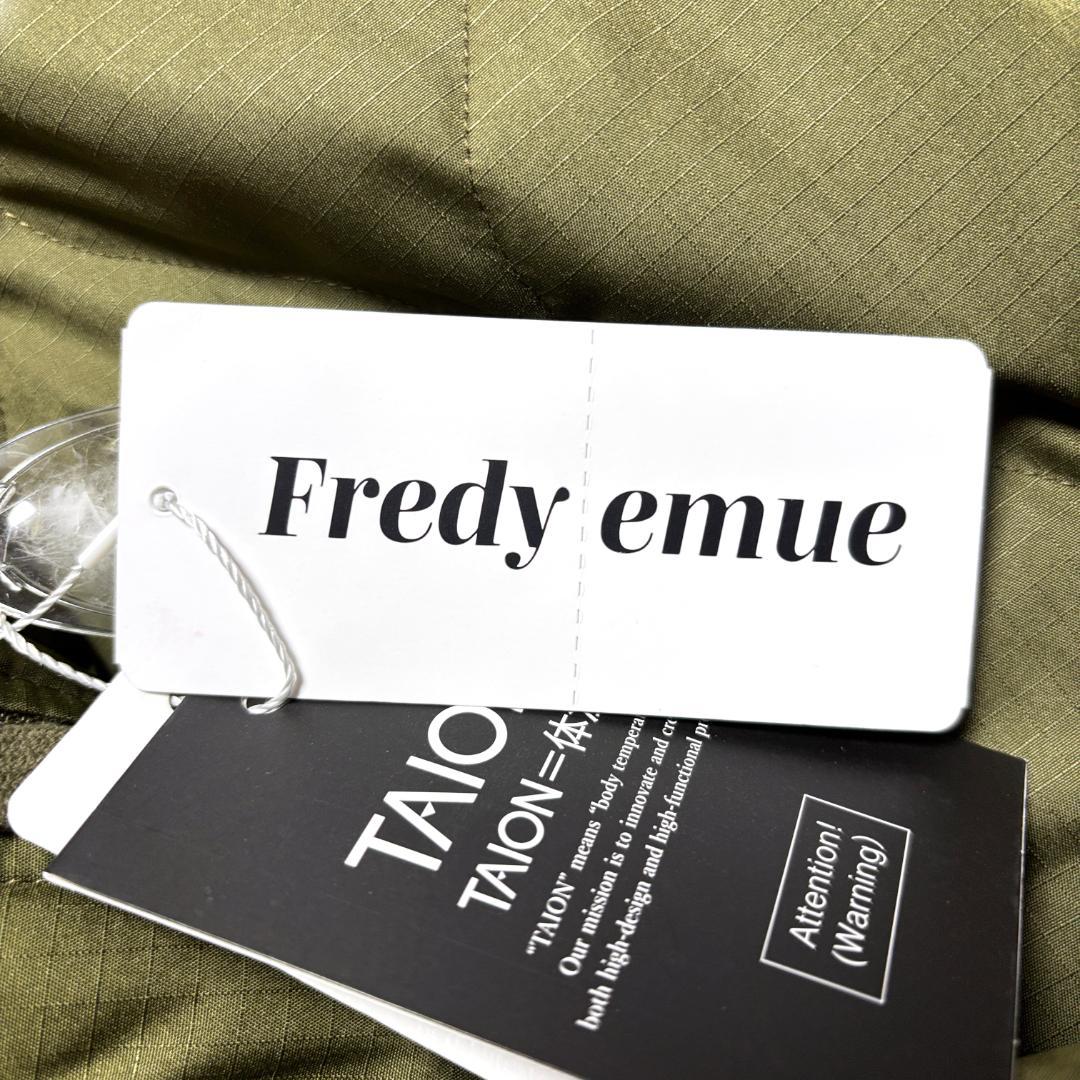 新品【TAION×fredy emue】ダウンジャケット 38 ベージュ　カーキ