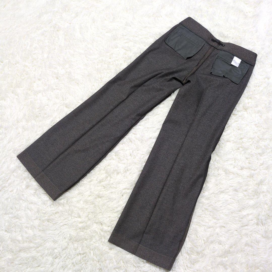 美品【カルソン】グレー系 ビジネスパンツスーツ セットアップ38(M)