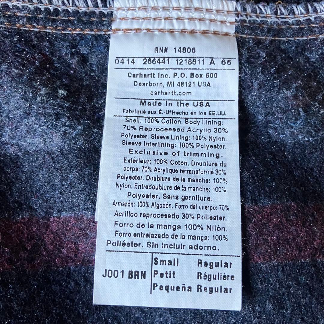 美品！Carhartt トラディショナルジャケット ブラック コート J001