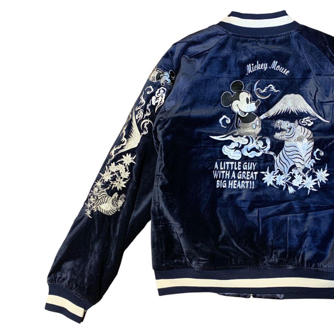★ミッキー ディズニー ビンテージ スカジャン リバーシブル★