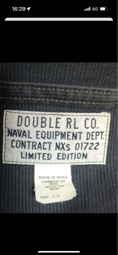 double r corduroy jacket RonHerman別注