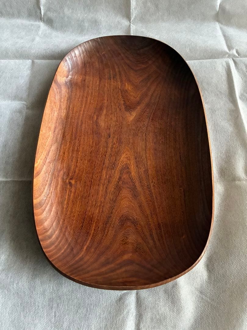 富井貴志　エンジュ楕円大皿