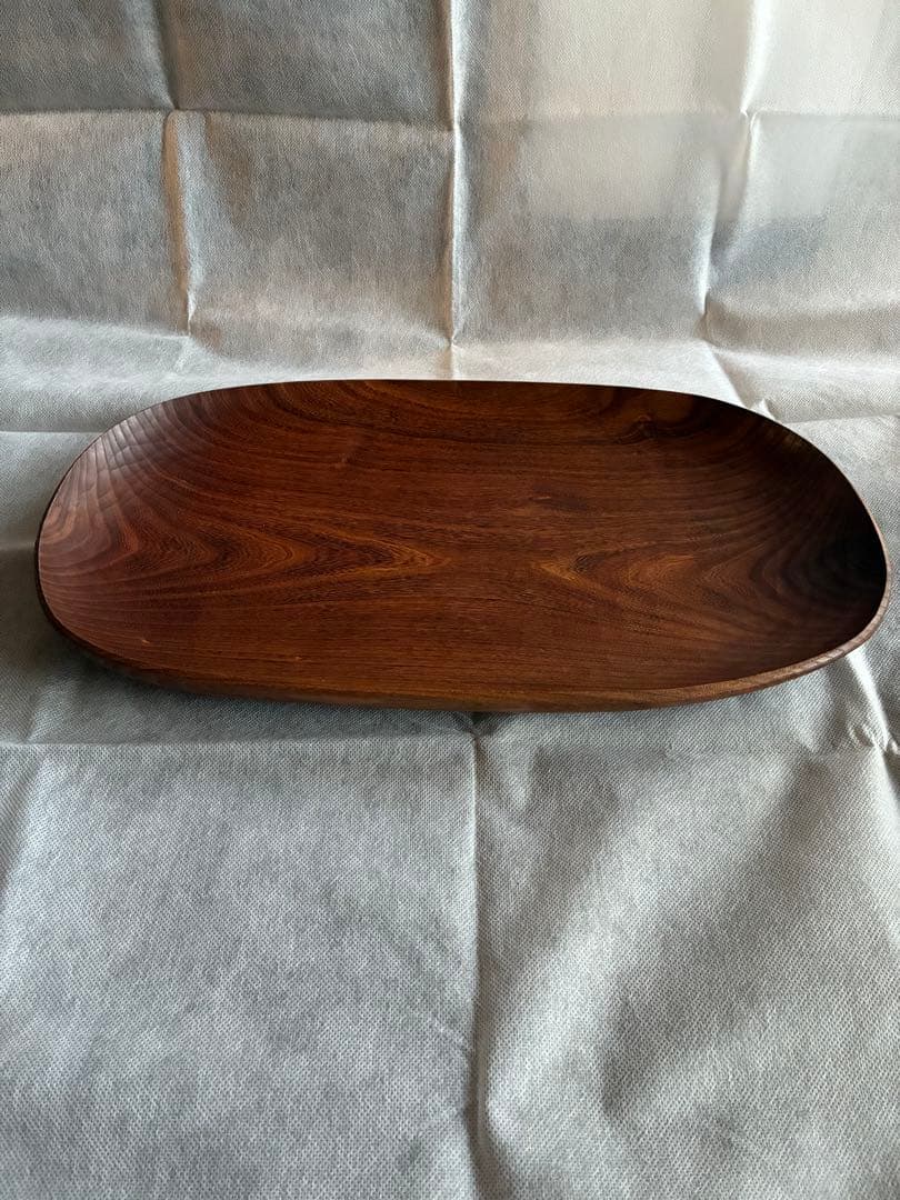 富井貴志　エンジュ楕円大皿