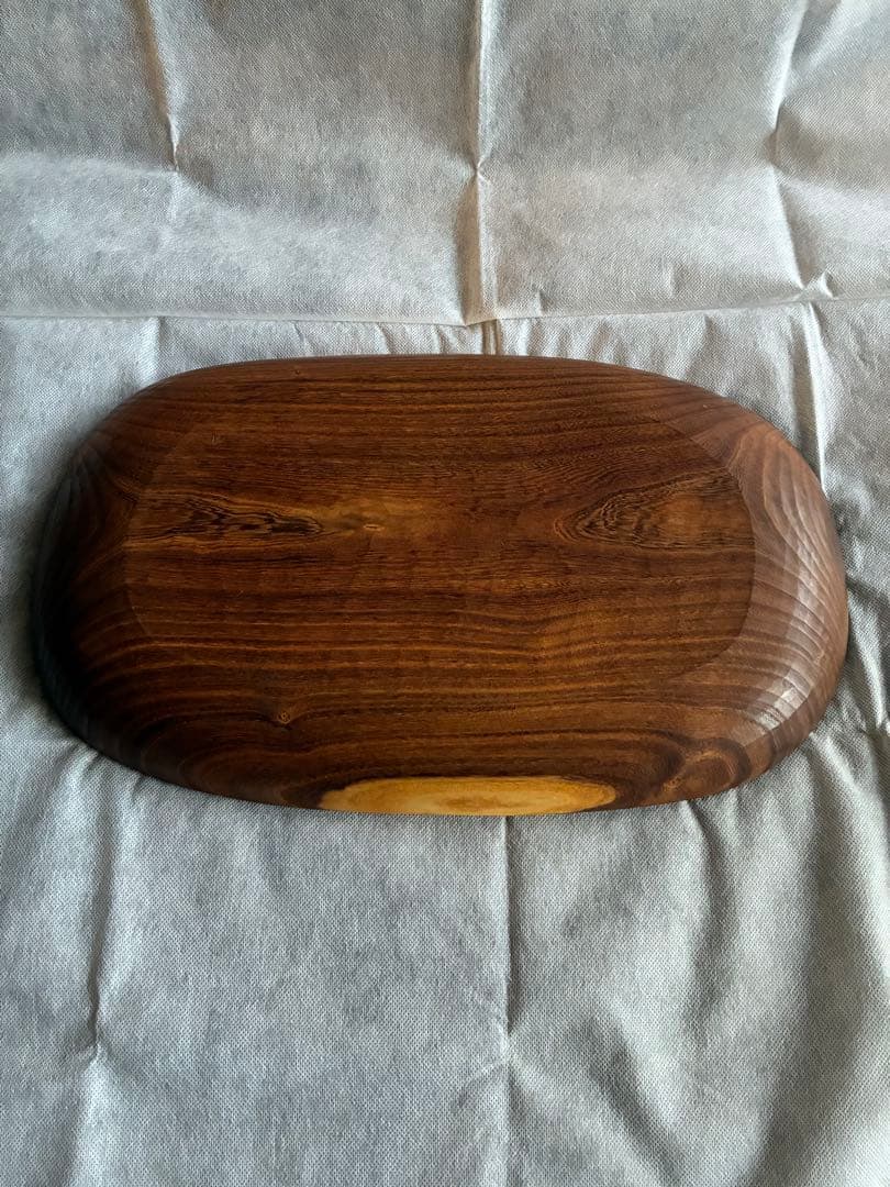 富井貴志　エンジュ楕円大皿