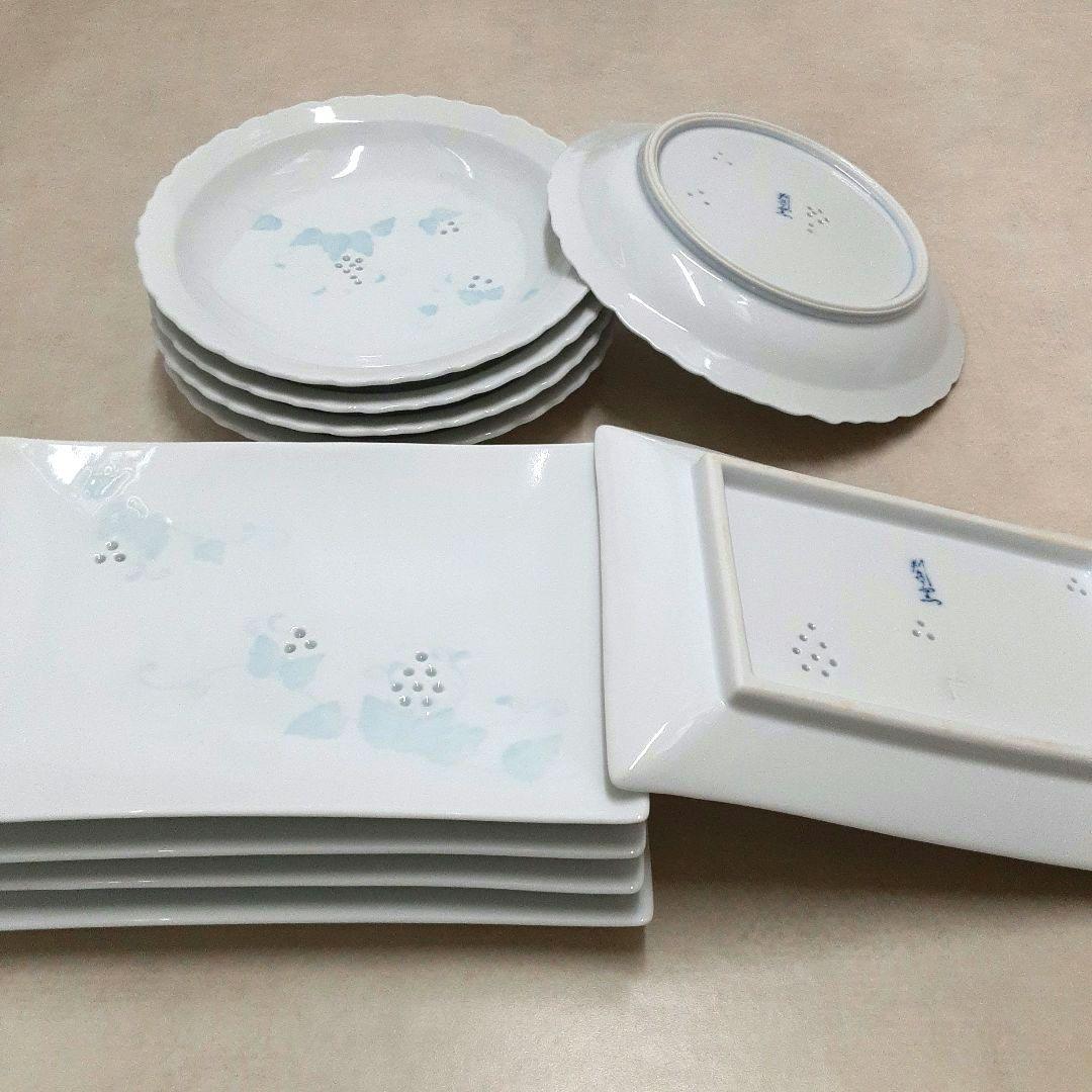透かし彫り食器セット　葡萄柄　計56点