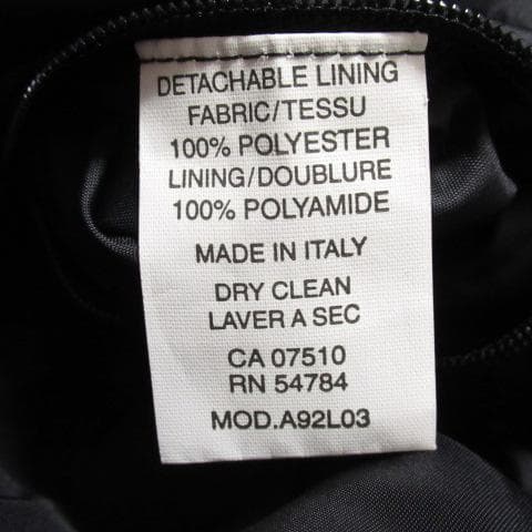 00s GIORGIO ARMANI フリースライナー付き ジャケット 38 l