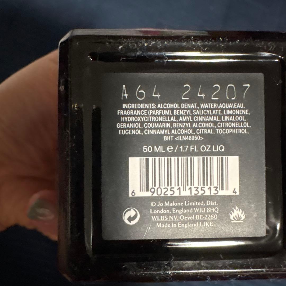 ジョーマローン　レッドハイビスカス　JO MALONE RED HIBISCUS
