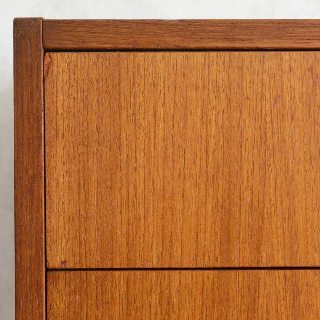 ミサ　デンマーク 北欧ヴィンテージ ４段チェスト 北欧家具 コンパクト