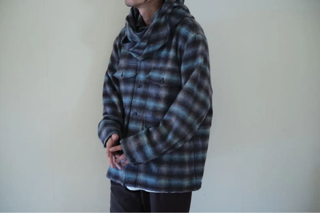 NICENESS HAMMOND ワイルドシルク カデットブルゾン