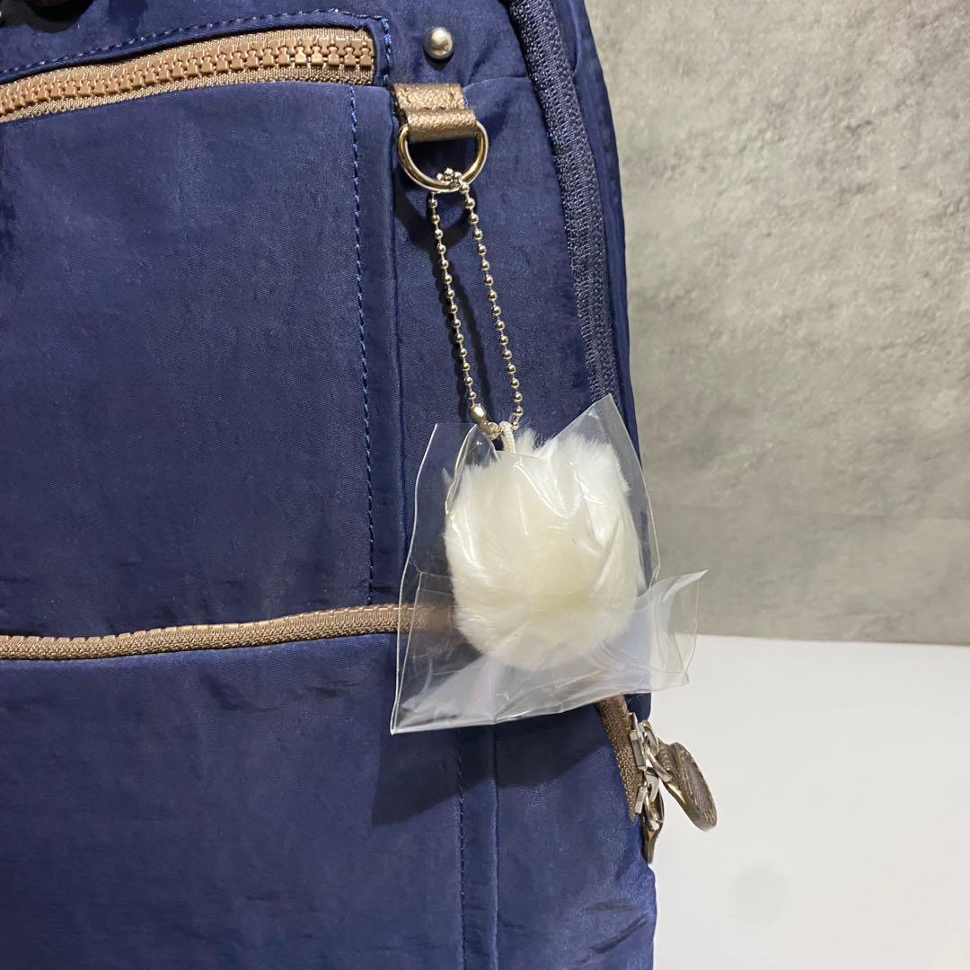 【未使用】kanana project　ナイロンリュック　ネイビー