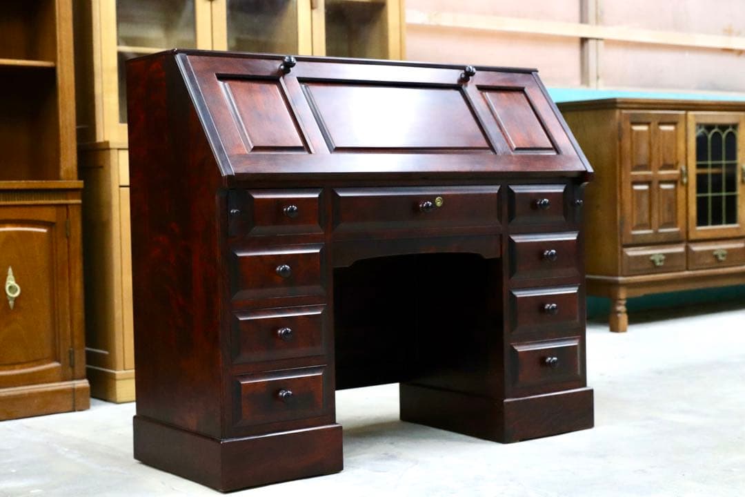 GMIS82○北の匠 ライティングビューロー デスク 学習机 書斎机 作業台