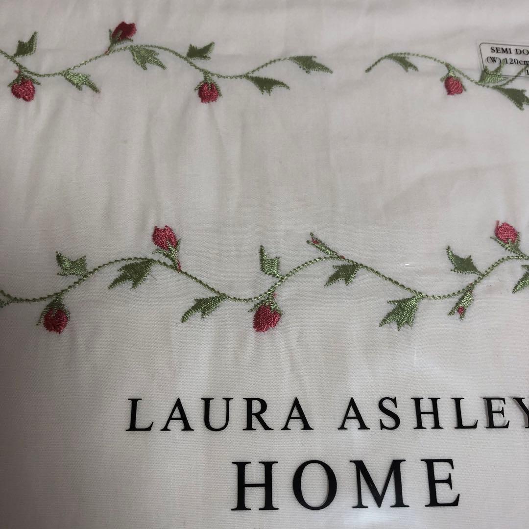 ローラアシュレイ フィディッドシーツ セミダブル オードリー/スカーレット