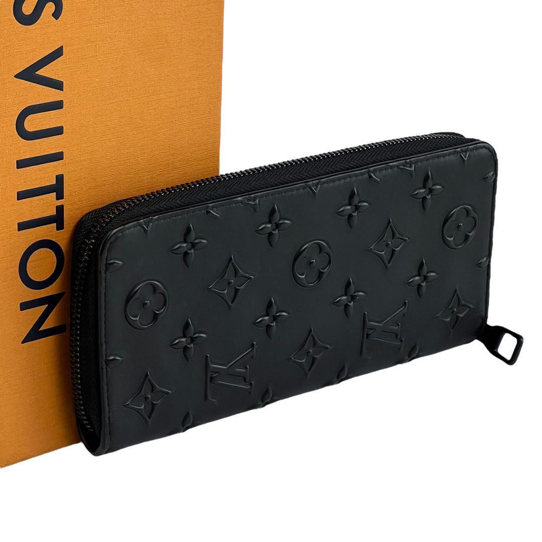 【極美品・現行モデル】ルイヴィトン　ラウンドファスナー　長財布　黒　ブラック