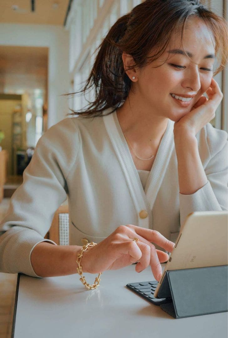 ✨豪華✨シルバー　ハードウェア　ブレスレット　モアサナイトダイヤモンド