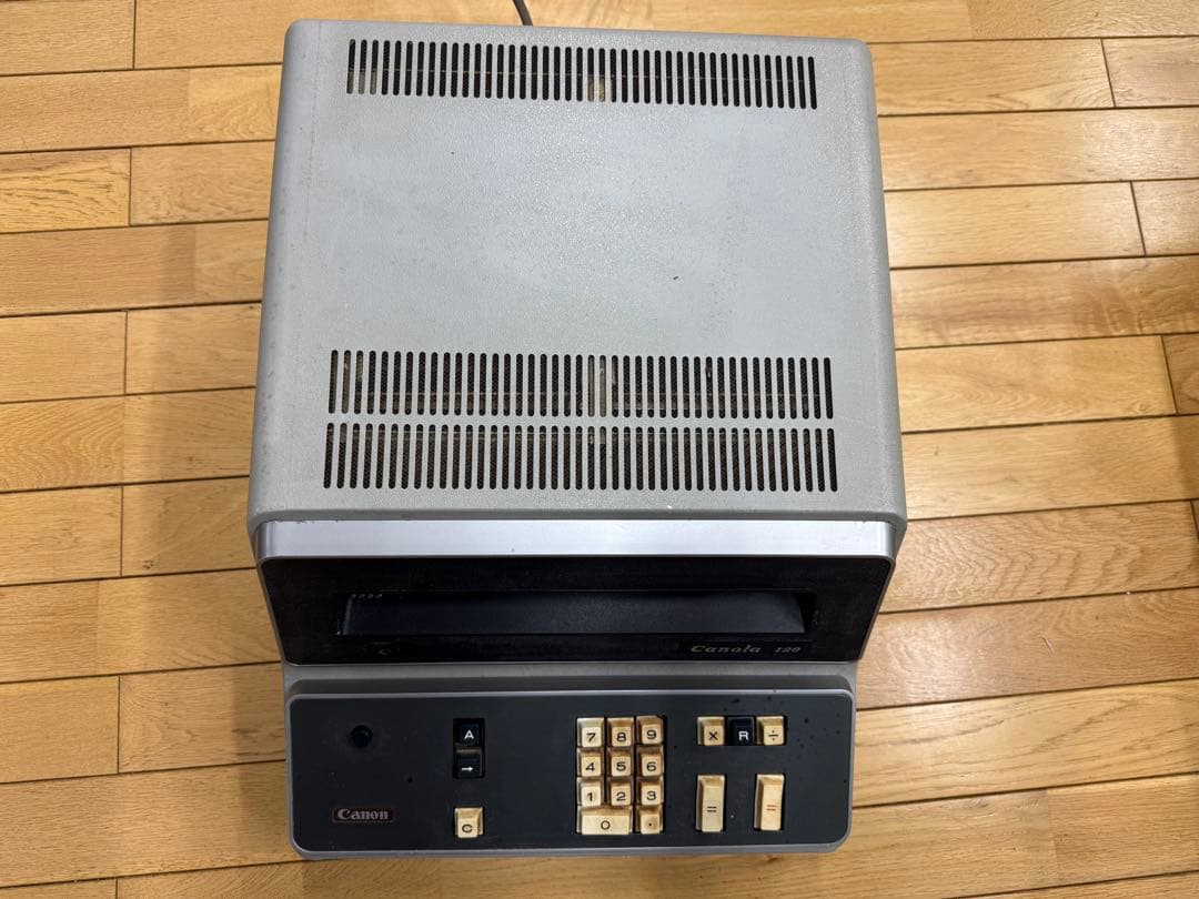 り*ご様 CANOLA-120 キャノン レトロ 電卓機 ジャンク品