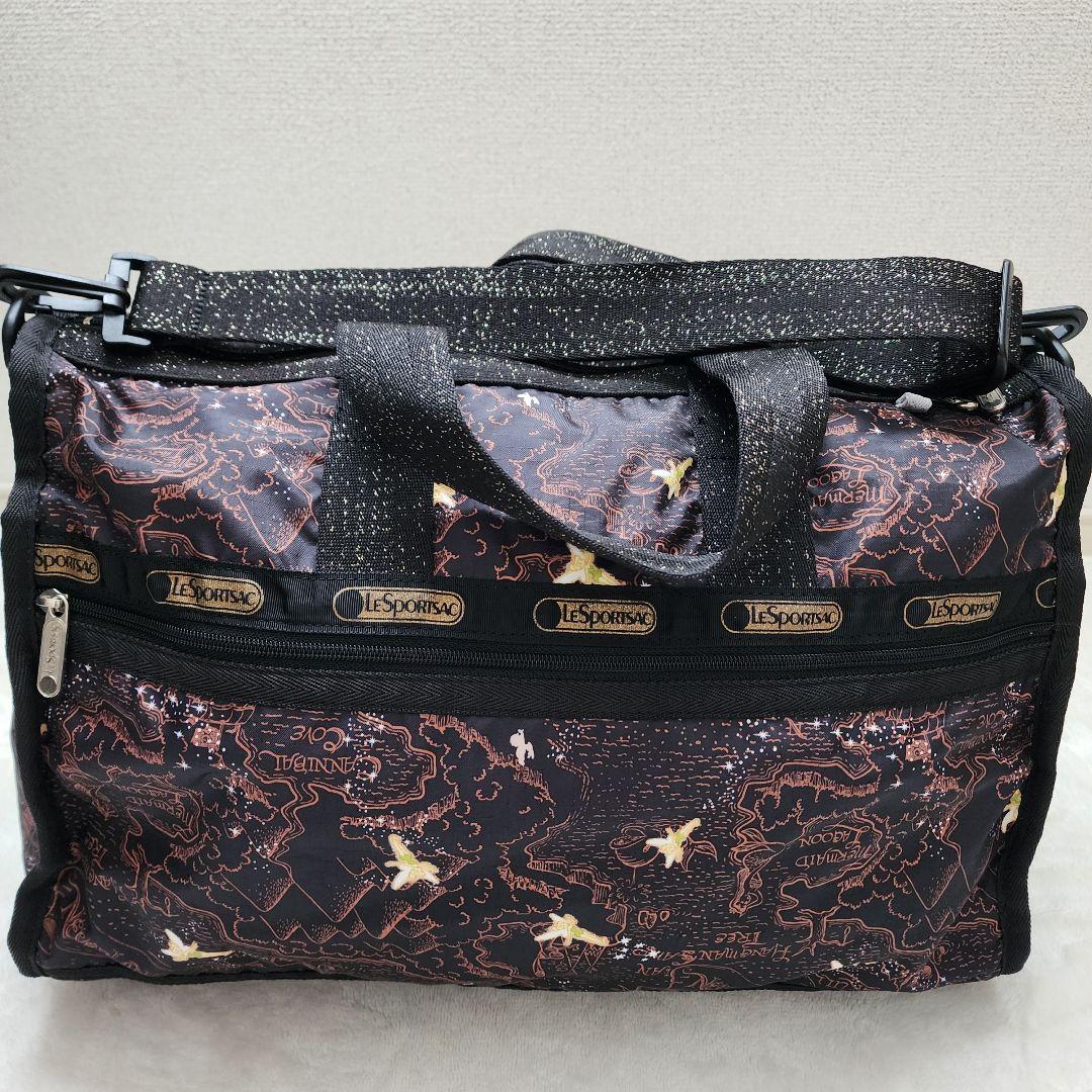 【新品】LeSportsac 2way ティンカーベル ボストンバッグ ポーチ付
