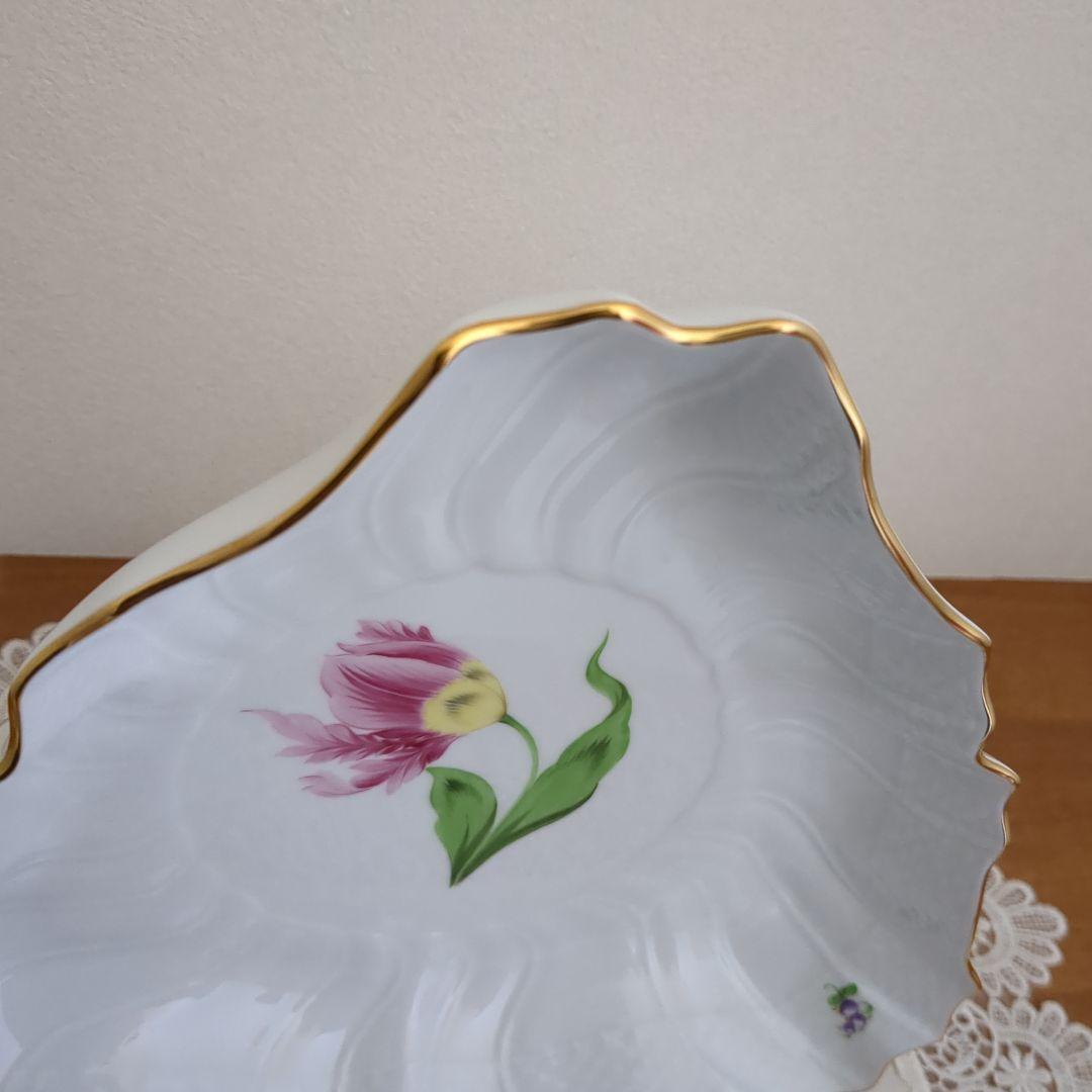 HEREND　バコニーの春　トライアングルディッシュ