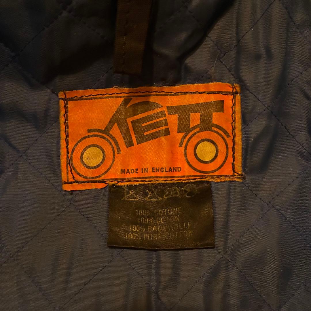 70s uk vintage kett オイルドジャケット 古着
