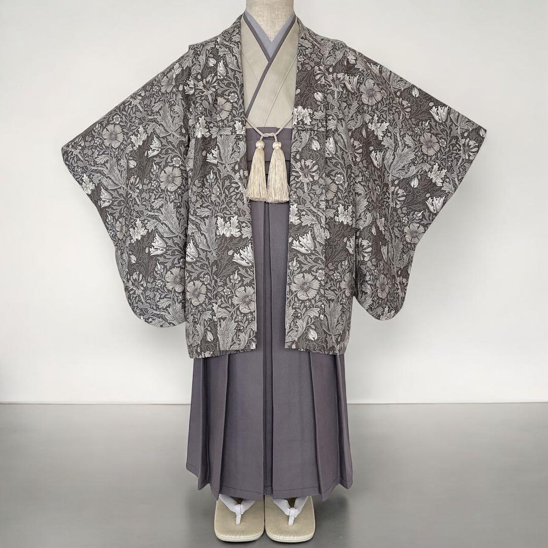 c★［コンプトン］羽織袴3点セット ハンドメイドꕤ七五三 5歳男の子