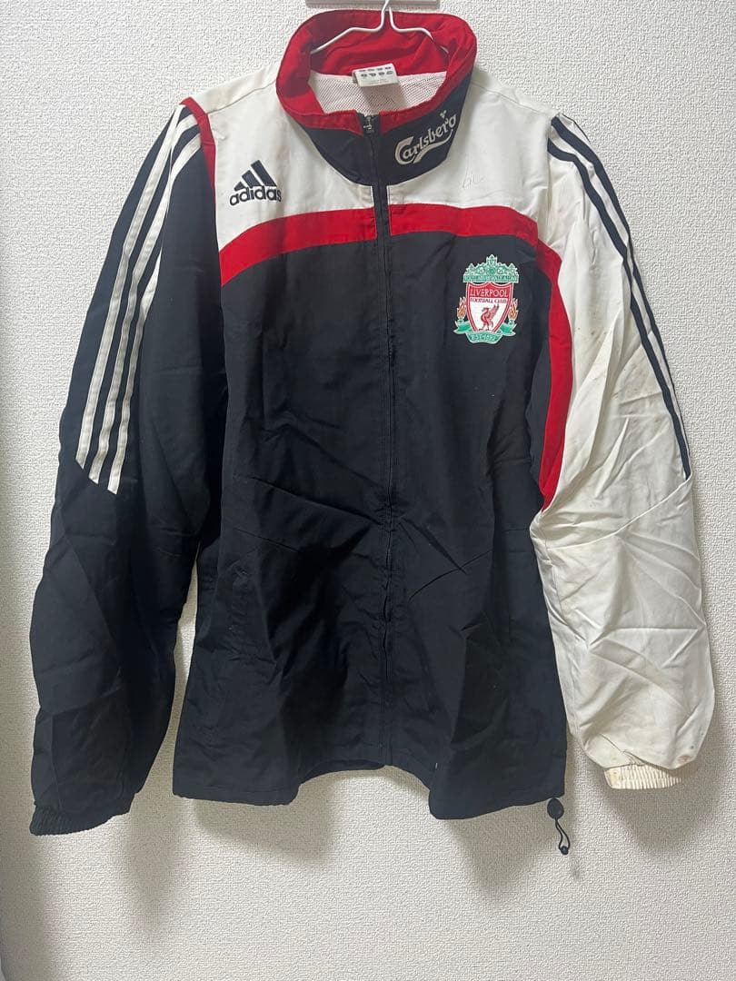 07/08リバプール adidas ビンテージウィンドブレーカー