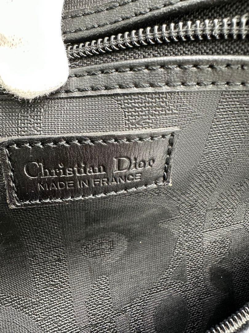 値下げChristian Dior ブラック ボストンバッグ