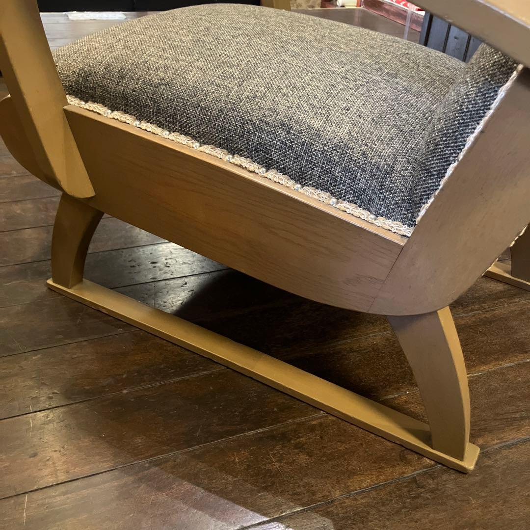 アンティーク肘掛け椅子　安楽椅子　一人掛け