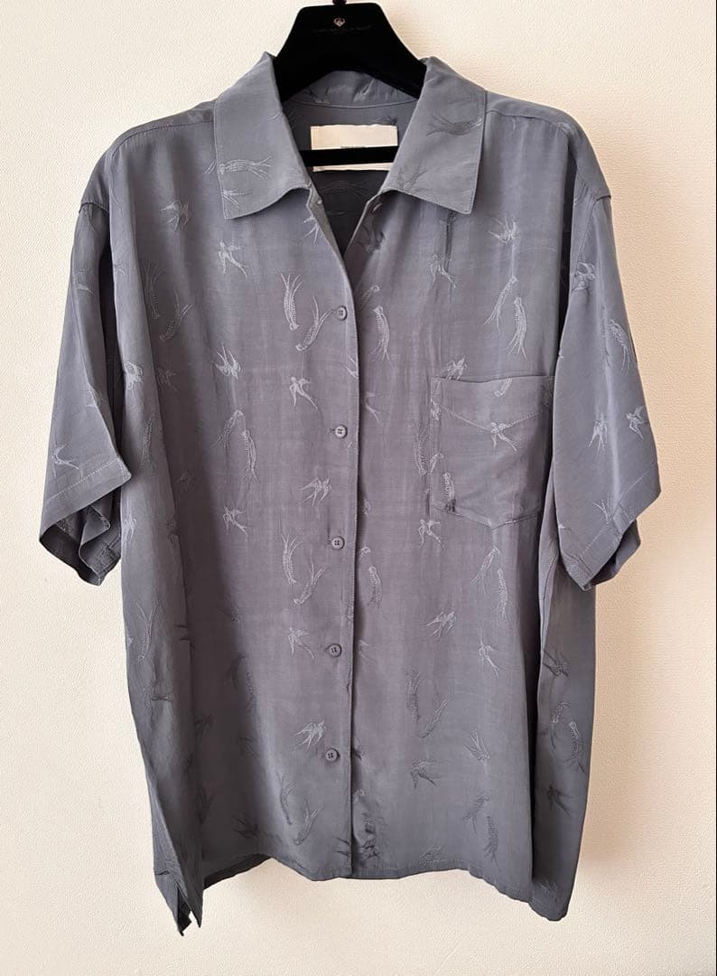 TODAYFULSwallow Satin Shirtsスワローシャツ