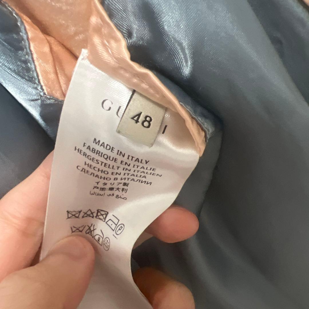 【GUCCI】L'Aveugle ParAmourジップアップボンバージャケット