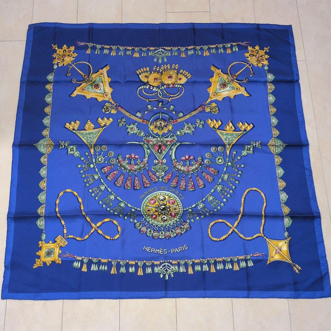 エルメス　カレ90 Parures des Sables