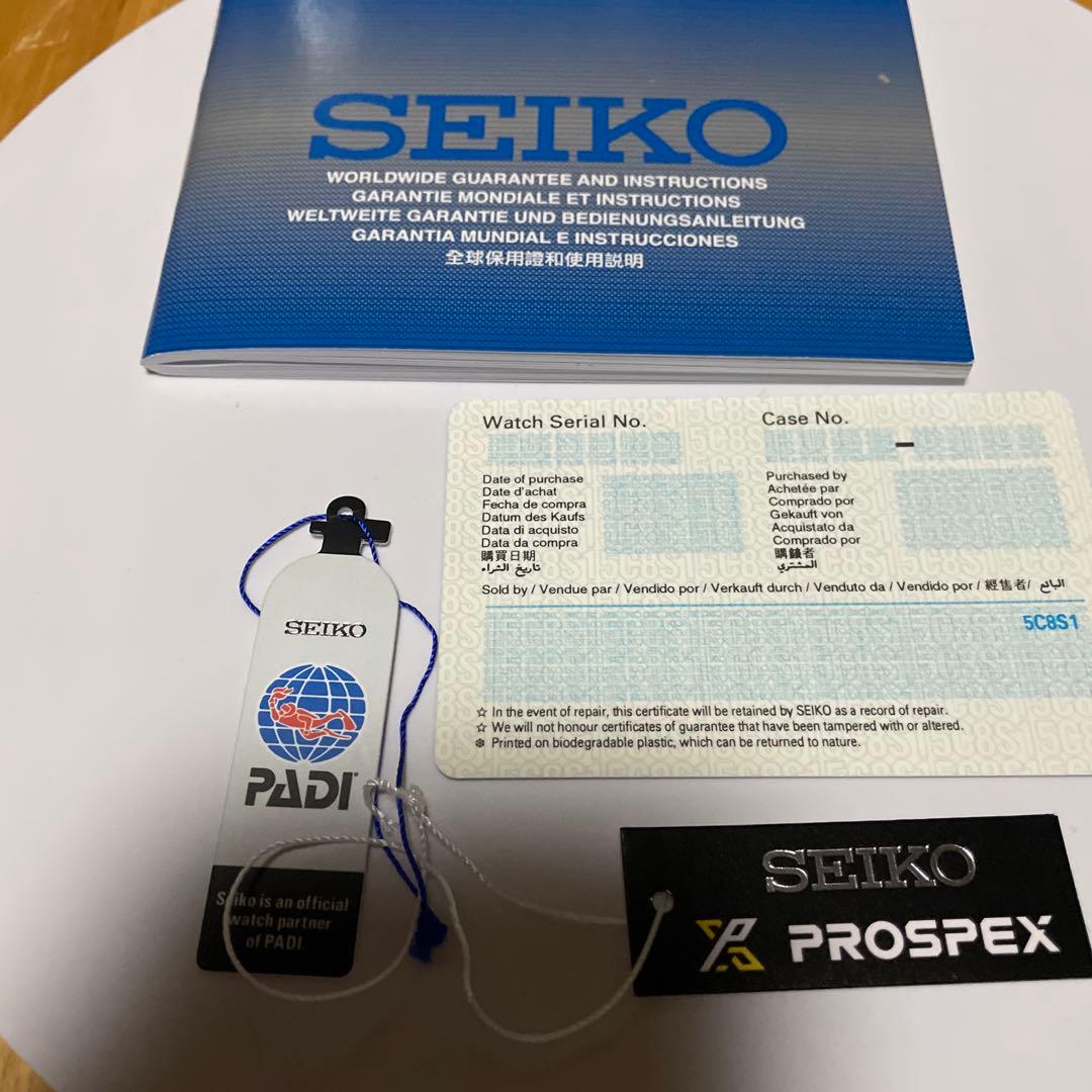 【SEIKO プロスペックス38.5 mm腕時計 メンズ ダイバー 限定モデル