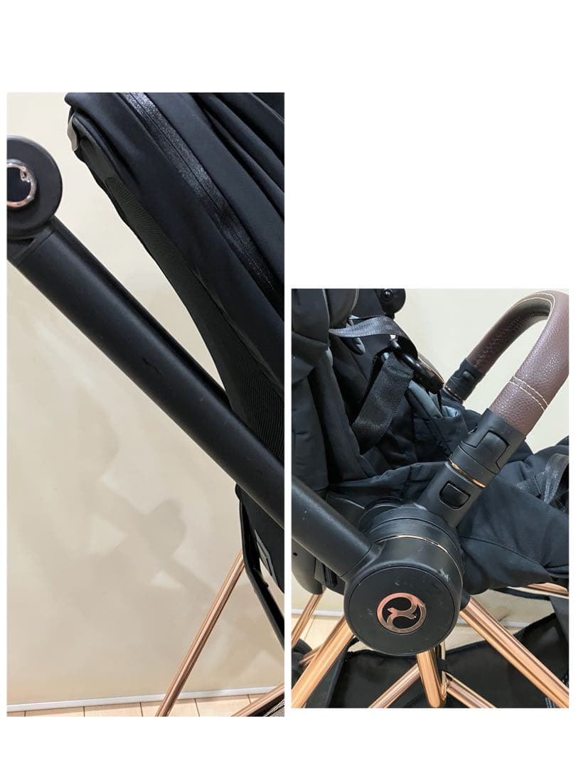cybex MIOS フレーム＆シートJP3 ローズゴールド ベビーカー